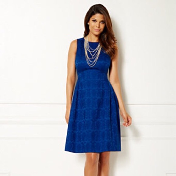 New York & Company Dresses & Skirts - New York & Company- Maria Jacquard Dress Size 10